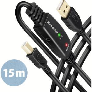 AXAGON ADR-215B - USB repeater cable 15m (ADR-215B)