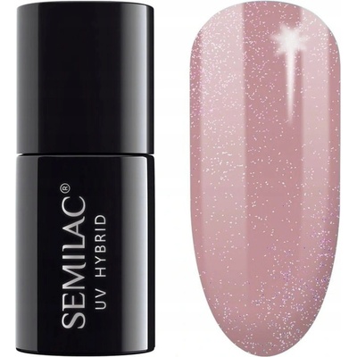 Semilac Hybridní lak Shimmer Dust Beige 320 7 ml