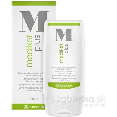 Mediket Plus Shampoo pre suché a mastné vlasy s lupinami 200 ml