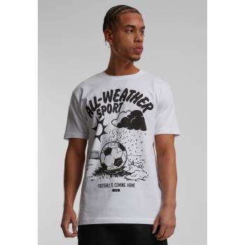 MERCHCODE Тениска Footballs Coming Home All Weather Sports Tee white XXLUB-MC875-00220 - , размер XL
