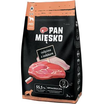 Pan Mięsko Telecí pánev s krůtou M 3 kg