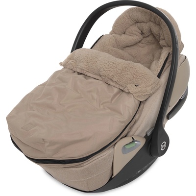 Jollein do autosedačky Embossed Milky Coffee – Zboží Dáma