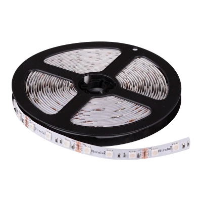 UltraLux Led ЛЕНТА, 7.2w/m, rgb, 12v dc, smd5050, 30 leds/m, ip65 (ngw5030rgb)