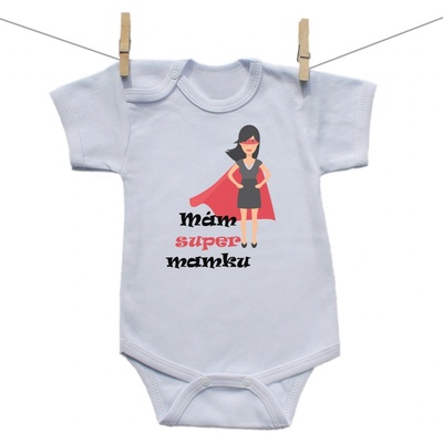 Body s krátkym rukávom Mám super mamku