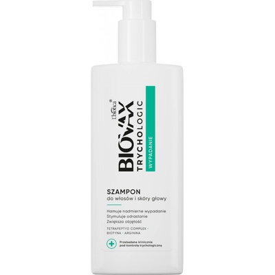 L'biotica Biovax Trychologic šampón na vlasy a vlasovú pokožku proti vypadávaniu vlasov 200 ml