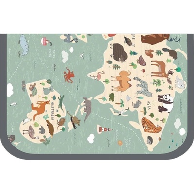 Reybag jednochlopňový World Map 2