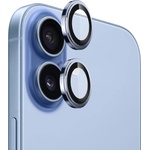 Blueo Протектор - Камера за iPhone 17 - Blueo - Оригинално стъклено стъкло със сапфирено кристално покритие - Светло Син