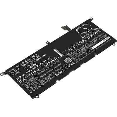 Cameron Sino Батерия за Dell Vostro 5390, Inspiron 13 5390 и други, 5500 mAh, Li-Pol (CS-DEL330NB)