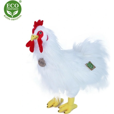 Eco Friendly Rappa kohout bílý stojící 33 cm