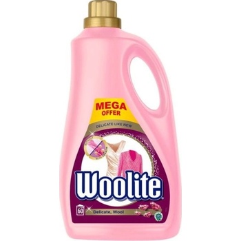 Woolite Delicate & Wool tekutý prací prostriedok na jemnú bielizeň a vlnené oblečenie 60 PD 3,6 l