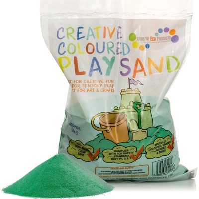 Science Цветен пясък за игра 5 кг. Зелено