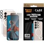 CARE by PanzerGlass Комплект CARE by PanzerGlass Bundle за Samsung Galaxy S25 3in1 Case, Hoops, Privacy