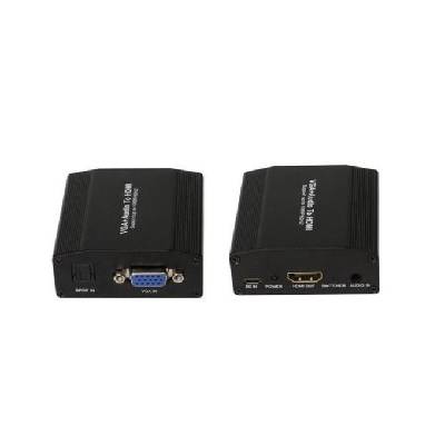 Конвертор Estillo, HDMI(ж) към D-Sub(ж) + SPDF изход (EST-HDMI-VGA-CONVERTOR)