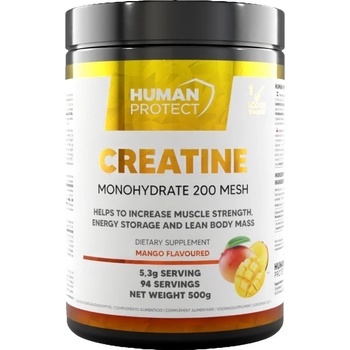 Image 1 of Human Protect Creatine Monohydrate Powder [500 грама] Манго