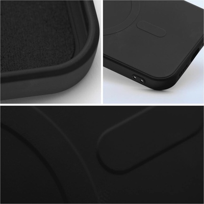 Part Silicone Mag Cover, iPhone 7 / 8 / SE 2020 / SE 2022, čierne