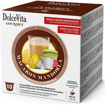 Dolce Vita Cappuccino s príchuťou Makroniek do Nespresso kapsule 10 ks