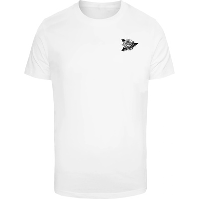 Mister Tee Тениска Cross Rosary Tee white XXLUB-MT3768-00220 - Тъмносив, размер XS