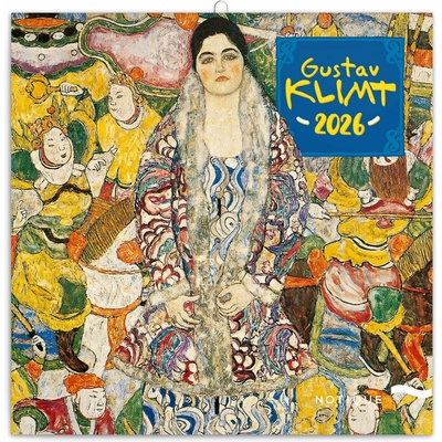 Nástěnný poznámkový NOTIQUE Gustav Klimt 30 x 30 cm 2026