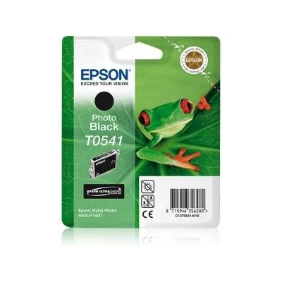 Оригиална касета за мастило Epson Cartucho T0541 negro foto Черен