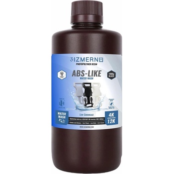 3izmerno / jamg he Фотополимерна Смола 3IZMERNO ABS-LIKE Water Wash UV Resin 405nm / 1000g