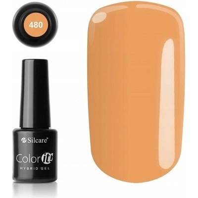 Hybridný lak farebný Silcare Oranžový 8 g