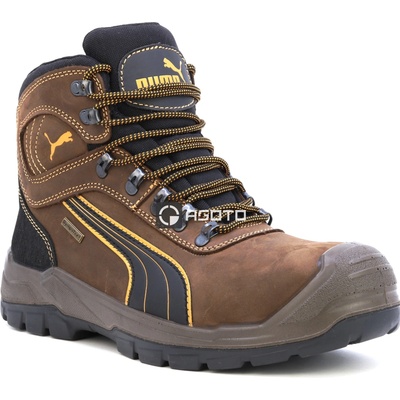 PUMA Sierra Nevada Mid S3 bezpečnostná obuv hnedá