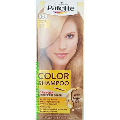 Pallete Color Shampoo zlatavě plavý 308 – Zbozi.Blesk.cz