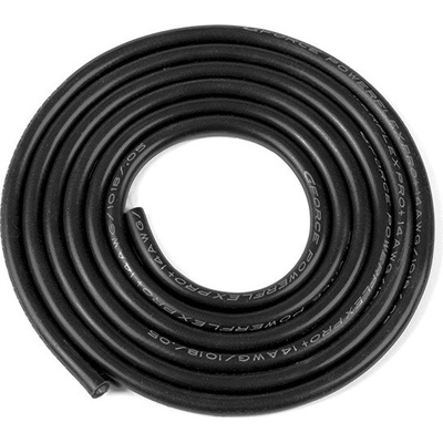 Revtec Kabel se silikonovou izolací Powerflex 14AWG černý 1 m