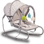 Moni Детски шезлонг Moni - Lulu, сив (107569) - baby
