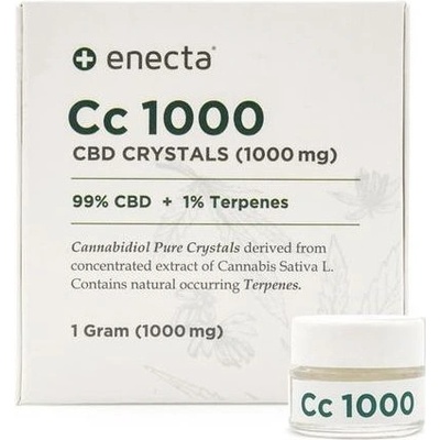 Enecta CBD konopné kryštály 1000 mg