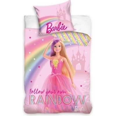 Sonne Детски спален комплект Barbie Pinк 70x85 (PAT28217)