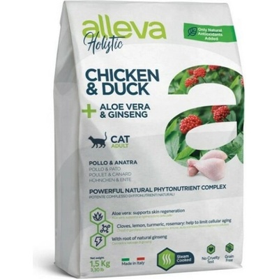 Alleva Holistic cat neutered chicken and duck 1,5 kg