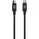 Griffin USB-C to Lightning Cable PD 18W - MFI сертифициран USB-C към Lightning кабел за Apple устройства с Lightning порт (120 см) (черен)