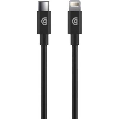Griffin USB-C to Lightning Cable PD 18W - MFI сертифициран USB-C към Lightning кабел за Apple устройства с Lightning порт (120 см) (черен)