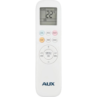 AUX YKR-T/121E, AUX-12QC/I, Q Smart Plus, Q-Premium ARI-09QFHB, 18Q2C, 24Q2C - оригинален дистанционен контрол (YKR-T/121E, -12QC/I, Q Smart Plus, Q-Premium ARI-09QFHB, 18Q2C, 24Q2C)