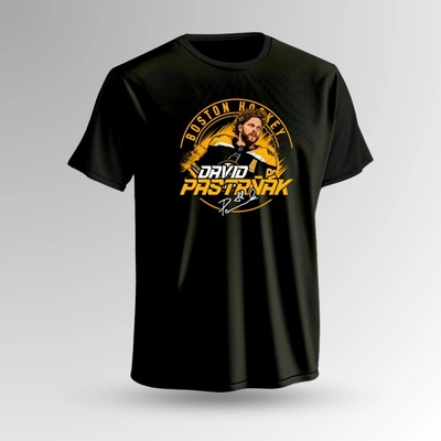 Pánské tričko David Pastrňák #88 PASTA 88 Exclusive Collection Boston Bruins