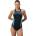 Speedo Цял бански womens high neck splice cross back