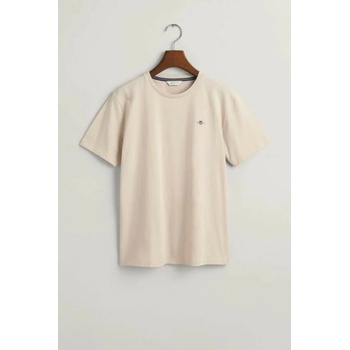 Gant Shield Ss T-shirt hnedá