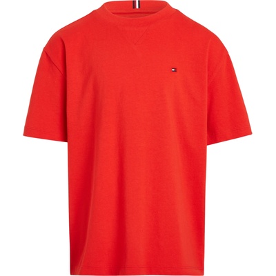 Tommy Hilfiger Тениска 'Essential' червено, размер 14