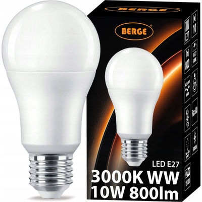 Milio LED žiarovka E27 10W 800L teplá biela