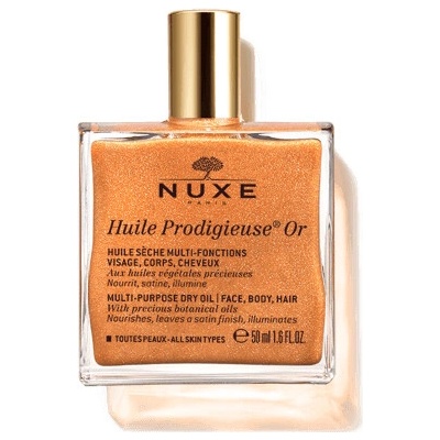 Nuxe Huile Prodigieuse Or 50 ml suchý olej se třpytkami na obličej a tělo