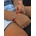 Kathryn' s Bracelets Бебешка стъпка с име и червен конец от сребро (ДЗГ15)