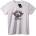 NOONEBRAND Тениска Hot Rod Крила - M, White