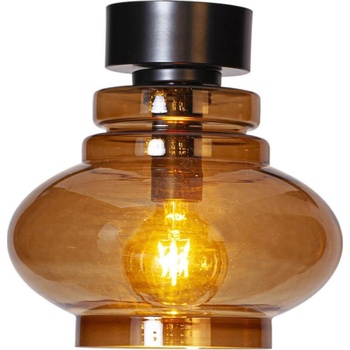 By Rydéns 4202200-5512-Таванно осветително тяло DOLORES 1xE27/5W/230V Ø30 см кафяво/димно (RS0148)