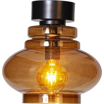 By Rydéns 4202200-5512-Таванно осветително тяло DOLORES 1xE27/5W/230V Ø30 см кафяво/димно (RS0148)