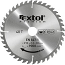 EXTOL PREMIUM Kotouč pilový s SK plátky, O 185x3,0x20mm, 24T (8803225)