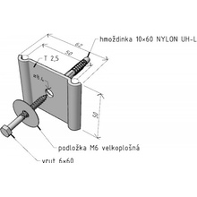 Stoupačkový držák Arkys Merkur 2 DZM 7 GZ ARK-214070