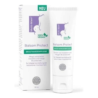 Multi Mam Protect Nipple Cream Balm balzam na bradavky pri dojčení 1x30 ml