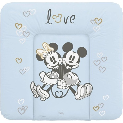 Ceba Podložka mäkká na komodu Disney Minnie & Mickey Blue 75 x 72