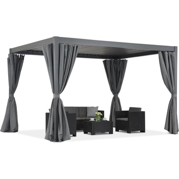 Garden Point Lagos Premium 3x3 Garden Point свободностояща пергола за тераса антрацит (GAP1093)